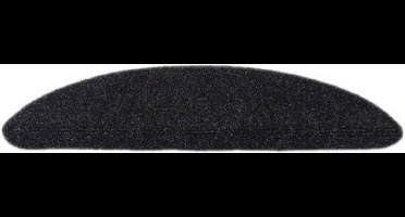 Trapmat Paris Rib Antraciet 15 stuks 16x56 cm haak 4 cm