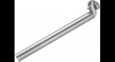 alu zadelpen - Uitvoering zilver 30,6 mm Ã 350 mm lengte