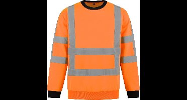 EM Traffic Sweater RWS Fluor Oranje - Maat XXL