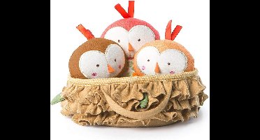 Bright Starts Simply Naturals Tweeting Birds in a Nest Set