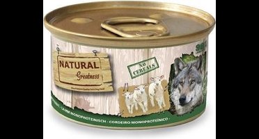 Monoprotein Hondenvoer Lam Natural Greatness - Graanvrij, Hypoallergeen - 170gr