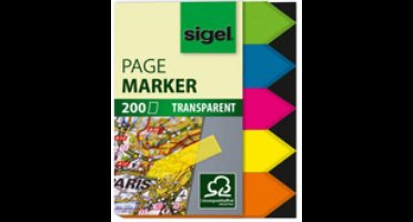 Indexeringsstrookjes Sigel - Film 80x50 4-kleurig 160 vel