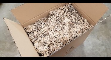 Opvulmateriaal voor dozen en pakketten / Verpakkingsmateriaal van Gebruikt Karton - 6kg ca. 20m² / 120 liter
