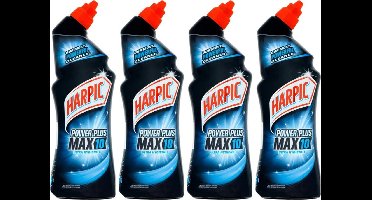 Harpic Toiletreiniger Power Plus Max 10 Ultra Hygiëne - 4 x 750 ml