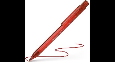 Schneider balpen - Fave - rood - penpunt M - S-130402