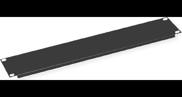 VALUE 19" Blindpaneel 2 HE , zwart