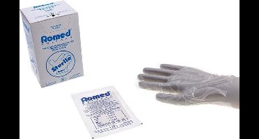 Romed copolymer sterile Medium - 100 handschoenen Romed