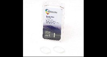 Secu Wandbeugel afsluitdop Glow in the Dark (2) 8010.004.03