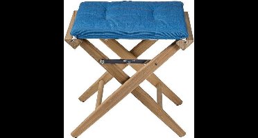 Regisseurskruk DeLuxe met Forza Blauw Kussenset