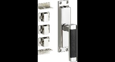 Artitec Wallebroek Krukespagnolet Dual glans nikkel