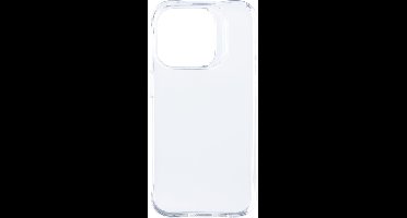 Beschermende Case Geschikt voor iPhone 15 Pro - Slanke Backcover - Anti-shock - Transparant