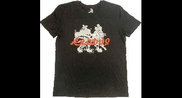 Bob Marley - Exodus European Tour '77 Heren T-shirt - M - Zwart
