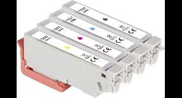 Renkforce Inktcartridge vervangt Epson 33XL, T3351, T3361, T3362, T3363, T3364 Compatibel Combipack Foto zwart, Cyaan,