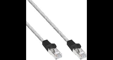 InLine® Patchkabel, S-FTP, Cat. 5e, transparant, 3m