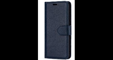 Hoesje geschikt voor Samsung Galaxy A26 5G hoesje/book case met pasjeshouder hoge kwaliteit kleur Donkerblauw