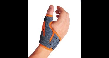 Orliman Manutec Duimbrace - Maat: 1 (14-18 cm) - Kleur: Grijs