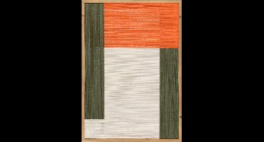 Atmosphera Tissia Wanddecoratie met print - 50x70cm - Multi