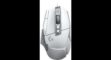 Logitech G502 X - Bedrade Gaming Muis - Rechtshandig - Optisch - Wit