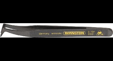BERNSTEIN Tools for Electronics 5-194 Precisiepincet NK6 Haak, stomp 120 mm