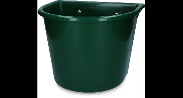 Vplast Voerbak 15 l met ophang Groen