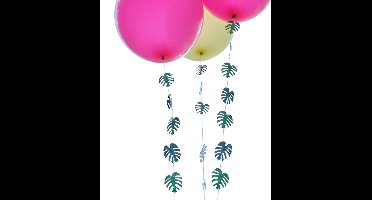 Ginger Ray - Ginger Ray - 5 Ballonstaarten - Palm Leaf Hawaiian Tiki - 1 m