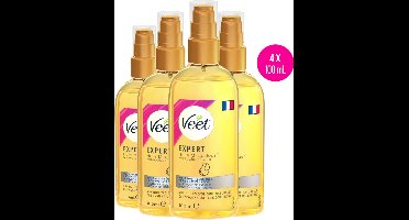 Veet Voedende Olie - Miraculous Arganolie - 100ml x4