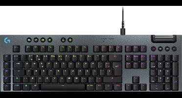 Logitech G G915 X toetsenbord Gamen USB QWERTY Spaans Zwart