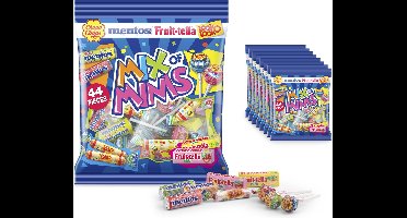 Fruittella Mix of Minis - Snoep - mix van Mentos - Look O Look - Chupa Chups - 8x410gr