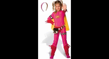 Mega Mindy Pak - Carnavalskleding - verkleedpak, kostuum - 3-5 jaar + haarband