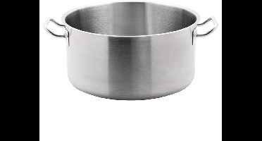 RVS Kookpan - 18,5 Liter - Vogue T088 - Horeca & Professioneel