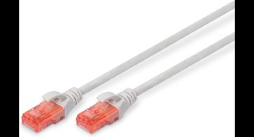 Digitus Patchcord Utp Cat 6 10M Lan Rj45 Ethernet Netwerkkabel Grijs