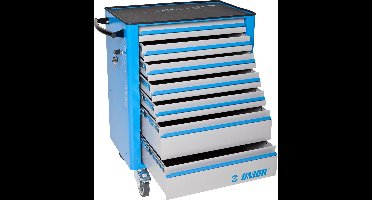 UNIOR - Lege werkwagen type Eurovision EV4 merk Unior - 7 DRAWERS - 800 X 440 X 923 MM - 57 KG