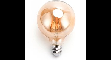 Aigostar LED Filament G95 8W | E27 fitting | 2200K - Amber