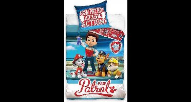 Nickelodeon Dekbedovertrek Paw Patrol Action 140 X 200 Cm Katoen