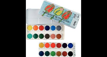 Talens Transparante Aquarelverf 24 napjes
