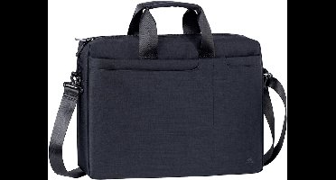 Rivacase 8335 Biscayne - Eco Laptoptas 15.6 inch - Waterbestendig - Recycled Materiaal - Zwart