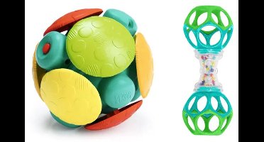 Cadeauset Wobble & Rattle - Bright Starts - vanaf 3 maanden