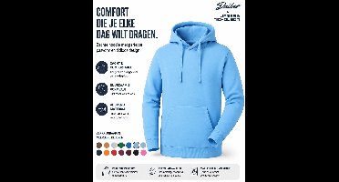 James And Nicholson Heren Basis Hoodie (Hemelsblauw)