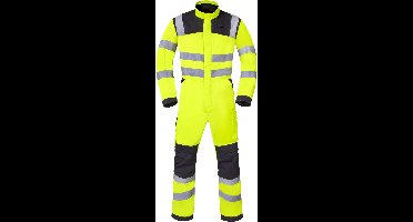 HAVEP Overall High Vis 20445 - Fluo Geel/Charcoal - 64