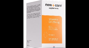New Care Vitamine D3 25mcg - Voordeelverpakking - 180 capsules