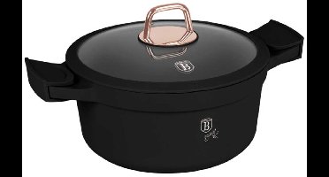 TITANIUM POT 24cm BERLINGER HAUS BH-1457 BLACK ROSE