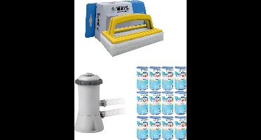 WAYS - Zwembad Onderhoud - Intex Filterpomp 28604GS & 12 Intex Filters Type A