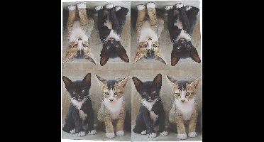 Lunch servetten Kittens - Esschert Design - 33x33 cm