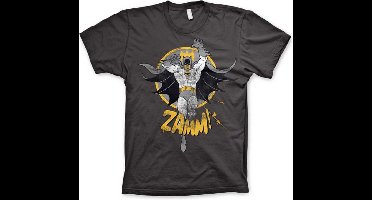 DC Comics Batman Heren Tshirt -L- Zamm! Grijs