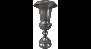 Deco4yourhome - Vaas Groot XXL - Metaal - Old Metal - Jakarta