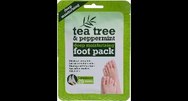 XPel - Tea Tree & Peppermint Deep Moisturising Foot Pack - 1.0ks
