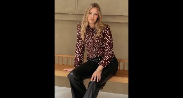 &Co woman Alisha polka burgund