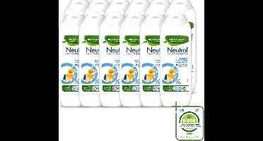 12 x Neutral Baby – Bad & Was & Shampoo – Parfumvrij – 250 ml - Grootverpakking - Vaatwasstrips - Babywas - Babyshampoo - Zachte Babyhuid - Zeepvrije Shampoo - Huidverzorging