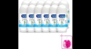 12 x Sanex – Deo Roll-on – Bamboo Invisible Fresh – 50 ml - Bulkverpakking - Deodorant roll-on - Bamboe