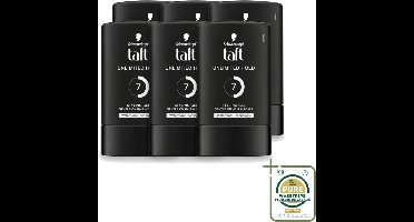 6 x Taft - Unlimited Hold 7 - Styling Gel - Onbegrensde hold - 300 ml - Haarstyling Gel - Waterbestendige Gel - Onbegrensde Hold Gel - Sterk Houdende Gel - Vegan Haar Gel